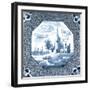 Delft Tile II-Vision Studio-Framed Art Print