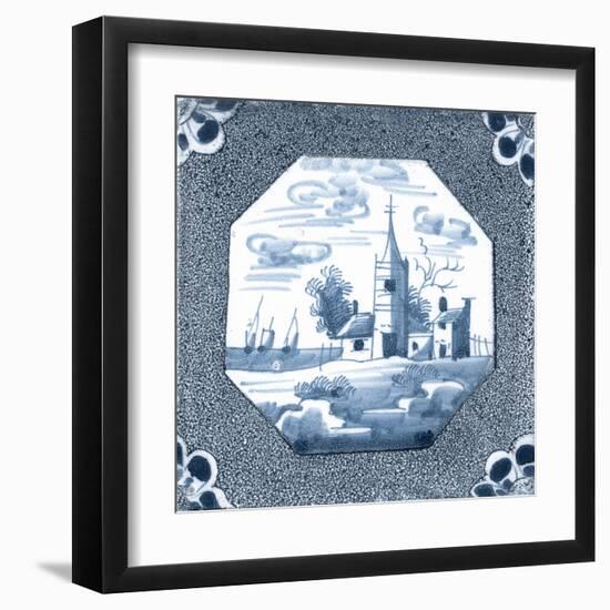 Delft Tile II-Vision Studio-Framed Art Print