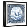 Delft Tile II-Vision Studio-Framed Art Print