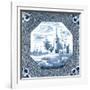 Delft Tile II-Vision Studio-Framed Art Print