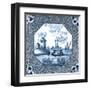 Delft Tile IV-Vision Studio-Framed Art Print