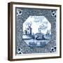 Delft Tile IV-Vision Studio-Framed Art Print