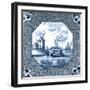 Delft Tile IV-Vision Studio-Framed Art Print