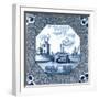 Delft Tile IV-Vision Studio-Framed Art Print