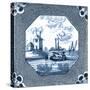 Delft Tile IV-Vision Studio-Stretched Canvas