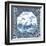 Delft Tile V-Vision Studio-Framed Art Print