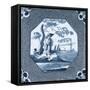 Delft Tile VI-Vision Studio-Framed Stretched Canvas