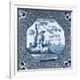 Delft Tile VI-Vision Studio-Framed Premium Giclee Print