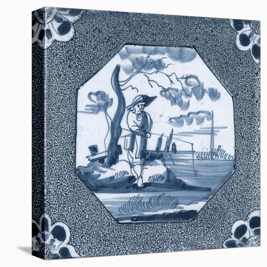 Delft Tile VI-Vision Studio-Stretched Canvas