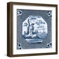 Delft Tile VI-Vision Studio-Framed Art Print