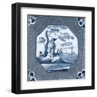 Delft Tile VI-Vision Studio-Framed Art Print