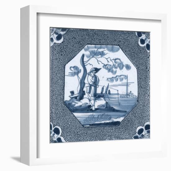 Delft Tile VI-Vision Studio-Framed Art Print