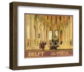 Delft-Anton van Anrooy-Framed Art Print