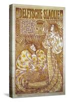 Delftsche Slaolie, Advertising Poster for Salad Dressing, 1895, by Jan Toorop (1858-1928)-Jan Theodore Toorop-Stretched Canvas