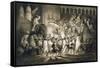 Delhi: Cortege and Retinue of the Great Moghul, from 'Voyages in India', 1859 (Litho)-A. Soltykoff-Framed Stretched Canvas