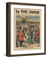 Delhi Durbar, Illustration from 'Le Petit Journal', Supplement Illustre, 24th December 1911-French School-Framed Giclee Print