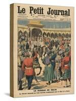 Delhi Durbar, Illustration from 'Le Petit Journal', Supplement Illustre, 24th December 1911-French School-Stretched Canvas