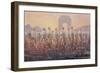 Delhi Parade-Lincoln Seligman-Framed Giclee Print