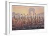 Delhi Parade-Lincoln Seligman-Framed Giclee Print