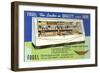 Deli Display Case Advertisement-null-Framed Art Print