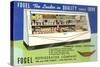 Deli Display Case Advertisement-null-Stretched Canvas