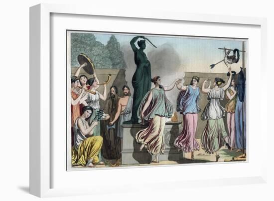 Delian Dance-Stefano Bianchetti-Framed Giclee Print