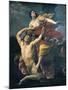 Delianira Abducted by the Centaur Nessus-Guido Reni-Mounted Art Print
