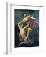 Delianira Abducted by the Centaur Nessus-Guido Reni-Framed Art Print