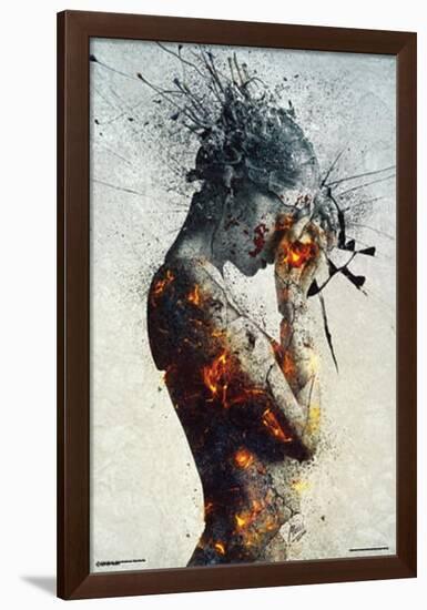 Deliberation-null-Framed Poster