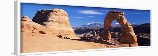 Delicate Arch, Arches National Park, Moab, Utah, United States of America (U.S.A.), North America-Lee Frost-Framed Photographic Print