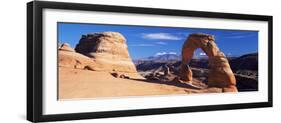 Delicate Arch, Arches National Park, Moab, Utah, United States of America (U.S.A.), North America-Lee Frost-Framed Photographic Print