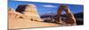 Delicate Arch, Arches National Park, Moab, Utah, United States of America (U.S.A.), North America-Lee Frost-Mounted Photographic Print