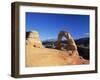 Delicate Arch, Arches National Park, Moab, Utah, USA-Lee Frost-Framed Photographic Print