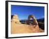 Delicate Arch, Arches National Park, Moab, Utah, USA-Lee Frost-Framed Photographic Print