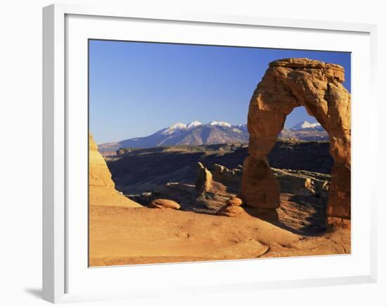 Delicate Arch, Arches National Park, Moab, Utah, USA-Lee Frost-Framed Photographic Print