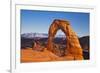 Delicate Arch, Arches National Park, Near Moab, Utah, United States of America, North America-Neale Clark-Framed Photographic Print