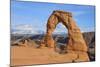 Delicate Arch, Arches National Park, Utah, United States of America, North America-Gary Cook-Mounted Photographic Print