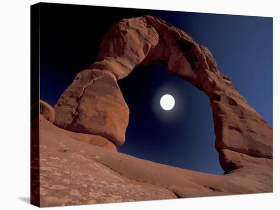 Delicate Arch, Arches National Park, Utah, USA-Art Wolfe-Stretched Canvas