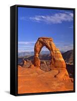 Delicate Arch, Arches National Park, Utah, USA-Gavin Hellier-Framed Stretched Canvas