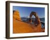 Delicate Arch, Arches Np, Utah, USA-Gavin Hellier-Framed Photographic Print