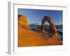 Delicate Arch, Arches Np, Utah, USA-Gavin Hellier-Framed Photographic Print