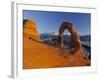 Delicate Arch, Arches Np, Utah, USA-Gavin Hellier-Framed Photographic Print