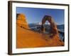 Delicate Arch, Arches Np, Utah, USA-Gavin Hellier-Framed Photographic Print