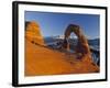 Delicate Arch, Arches Np, Utah, USA-Gavin Hellier-Framed Photographic Print
