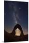 Delicate Arch at Night-Jon Hicks-Mounted Premium Photographic Print