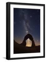 Delicate Arch at Night-Jon Hicks-Framed Photographic Print