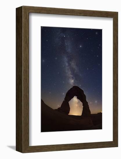 Delicate Arch at Night-Jon Hicks-Framed Photographic Print