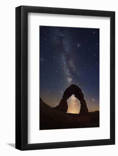 Delicate Arch at Night-Jon Hicks-Framed Photographic Print