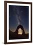 Delicate Arch at Night-Jon Hicks-Framed Photographic Print