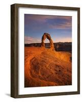 Delicate Arch in Arches National Park-Jon Hicks-Framed Photographic Print